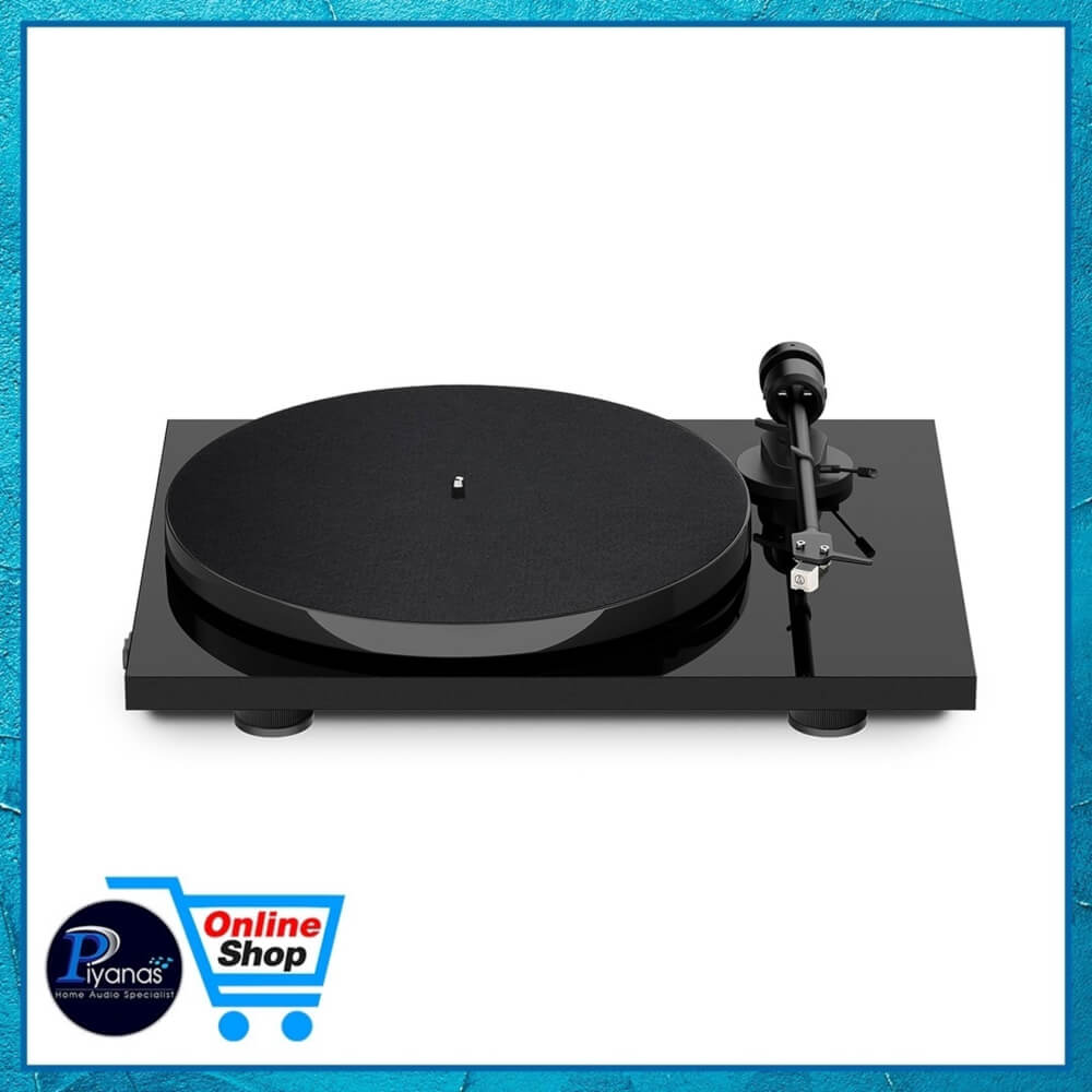 เครื่องเล่นแผ่นเสียง PROJECT : E-1 PHONO (พร้อมหัวเข็ม AUDIO TECHNICA รุ่น AT 3600L) (สีดำ)